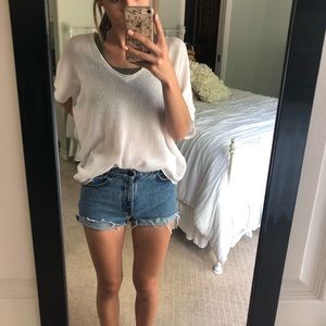 Thrifted Levi Jean shorts